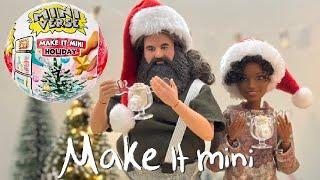 Barbie - NEW Miniverse Make it mini Holiday MGA surprise Unboxing |Barbie doll Aesthetic Role play