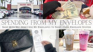 How I Shop Using the Cash Envelope System | Shop With Me! | Spending From My Cash Envelopes