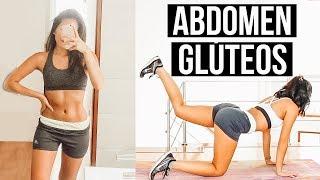 RUTINA DE EJERCICIOS PARA ABDOMEN, CINTURA Y GLÚTEOS!