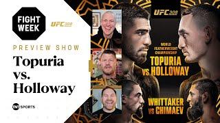 Ilia Topuria vs. Max Holloway #UFC308 Preview Show  Fight Week With Michael Bisping ‍