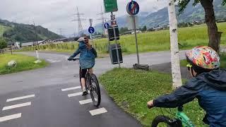 Tauern cycle path day 3: Taxenbach - Krimml)