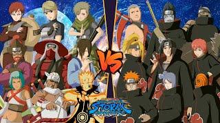 【Jinchuriki Team VS Akatsuki Team Marathon battle】 NARUTO X BORUTO Ultimate Ninja STORM