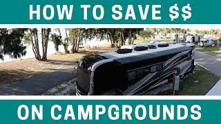 Saving Money on RV Campgrounds