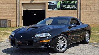 Everything you need to know about this 2002 Chevrolet Camaro SS at I-95 Muscle