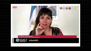 #CILAC2021 | Exposición de la secretaria de Innovación Pública Micaela Sánchez Malcolm