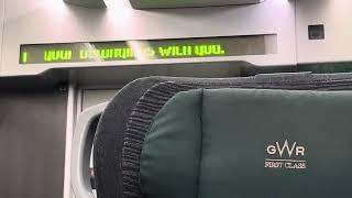 Great Western Railway (GWR) | Arrival announcement into London Euston