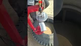 side cut repair machine vulcanizing  #tyer   #short #video #YouTube