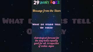 Message from  the stars - What do stars tell of today | 29-1-2022 #shorts