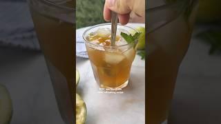 The most refreshing summer drink: lemon iced tea 