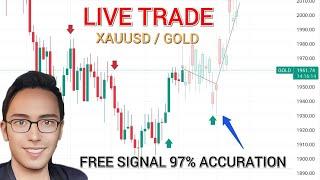 LIVE TRADE MARKET FOREX AND GOLD - Free Signal 97% Accuration PROFIT - Tanggal 23/10/2023