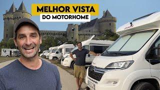 CAMPING NO CASTELO MAIS INCRÍVEL DA BRETANHA!  | Motorhome pela França