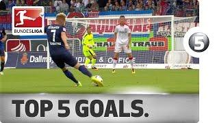 First-Time Finishes and Long-Range Crackers - Top 5 Goals on Matchday 5