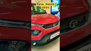 tata punch 2024 new model red colour #tatapunch2024 #tatapunchreview #shorts #viralshorts