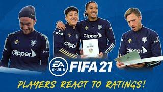 FIFA 21! Leeds United players react to ratings!  Poveda, Harrison, Bamford, Costa, Douglas and more