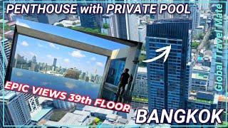 BANGKOK For Sale Private Pool Penthouse with Epic Views  Thailand