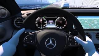 Mercedes-Benz DRIVE PILOT - Steering Pilot - Active Lane Change Assist - Animations | AutoMotoTV