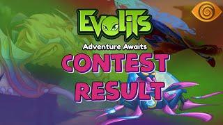 Miscrits Back, Evolits contest results