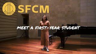 Meet a First-Year SFCM Student