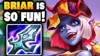 How to HAVE FUN playing LEAGUE OF LEGENDS with BRIAR JUNGLE | 14.15