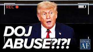 Trump CAUGHT EXTORTING Americans Through DOJ?!?!