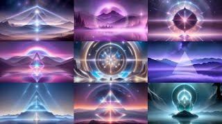 Light Codes DNA Activation - Light Language Starseed Sound Healing - 432Hz + 444Hz + 528Hz + 888Hz