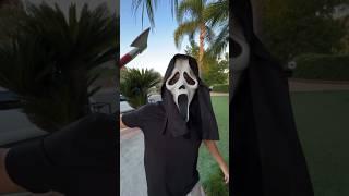 Pranking strangers on Halloween gone wrong… 