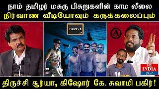 நாம் தமிழர் மசுரு பிசுறுகளின் காம லீலை! நிர்வாண வீடியோவும் கருக்கலைப்பும்! | Mukthar | MY INDIA 24x7