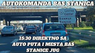 Beograd ogromne gužve na Bas stanici Autokomanda produženo čekanje autobusa obilazak Bas stanice Jug