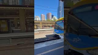 Metro Train Departing @ Flinders Street Station 2025 #melbourne #australia #travell #shorts