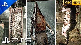 (PS5) Silent Hill 2 Remake - All NEW BOSS FIGHTS Gameplay | Realistic Ultra Graphics [4K 60FPS HDR]