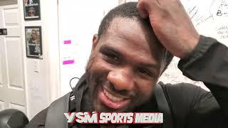 Robert Terry describes sparring Jaron Ennis "He's definitely Top Tier"