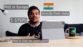 PhD abroad for Indian students | How to apply directly from India  ? | 5 points