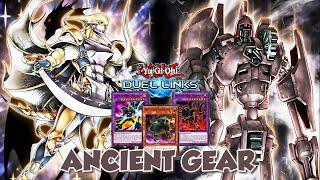 ANCIENT GEAR DECK DUEL LINKS RANKED DUEL REPLAY + DECKLIST [YU GI OH! DUEL LINKS]