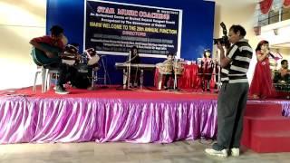 Aadhya Sandeep Singh Playing Congo At Amin Party Plot