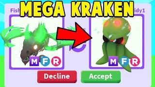 Trading for MEGA KRAKEN in Adopt Me!