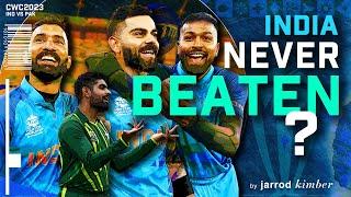 Pakistan has never beaten India in a World Cup #indvpak | #cwc2023 | #odiworldcup2023 | #cricket