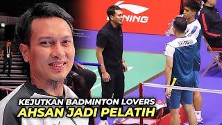 Muncul Jadi Pelatih,  Babah Ahsan Kejutkan Badminton Lovers Indonesia