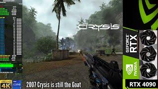 Crysis 2007 Very High Settings 4K | RTX 4090 | i9 14900KS