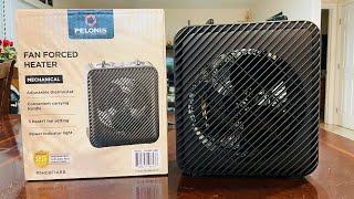 Unboxing Pelonis Fan Forced Heater & Quick Test