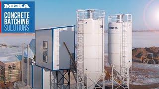 MEKA Concrete Batching Plant in Bashkortostan, Russia