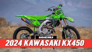 Racer X Films: 2024 Ride Engineering Kawasaki KX450 Garage Build Project Bike