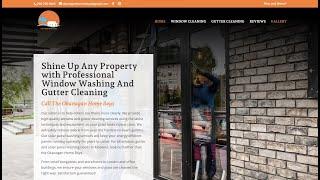 Exploring Okanagan Home Boys' Website - The Essential Window & Gutter Cleaning Service