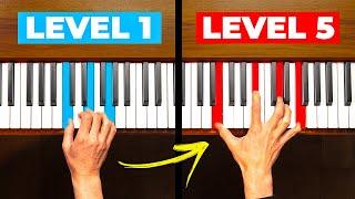 5 Levels of Piano Chords for Beginners