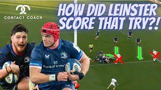 Leinster's Return Strike Play Try Against La Rochelle | Champions Cup Magic