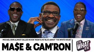 MICHAEL IRVIN TELLS US ABOUT THE “WHITE HOUSE” & WHY HE’S WORRIED ABOUT THE COWBOYS! | S5 EP11