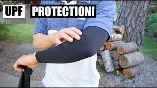 2022 REVIEW: UV Sun Protection Arm Sleeves for Men & Women - Sports Compression Cooling Sleeve