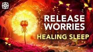 Heal Anxiety, Let Go of Worries, Crystal Caverns Guided Sleep Meditation