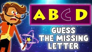 GUESS THE MISSING ALPHABET! Educational Cartoons for Kids | Captain Discovery