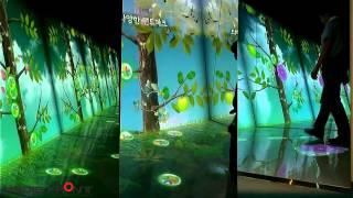 08 multi projection wall & floor interactive