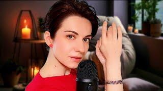 АСМР 🪔 Массаж рук + Близкий шепот  Расслабляющий ASMR перед сном Relaxing hand massage before bed